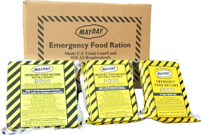 3600 Calorie Emergency Food Rations