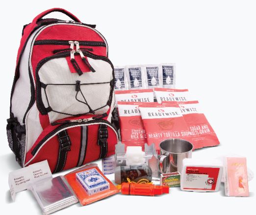 5 Day Emergency Survival Kit for One Person- Red <br> Shipping Included