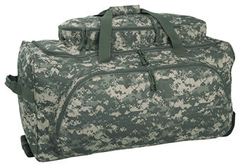 military deployment bag w wheels