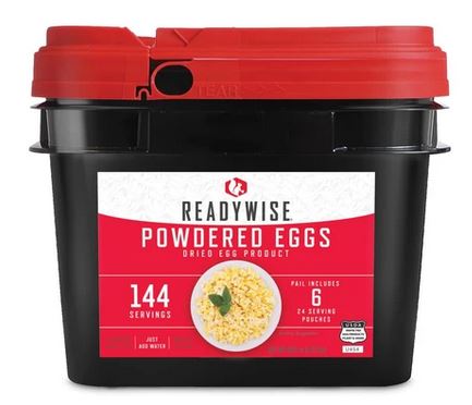 144 Serving Readywise Powdered Eggs 25 Year Shelf Life Free Shipping